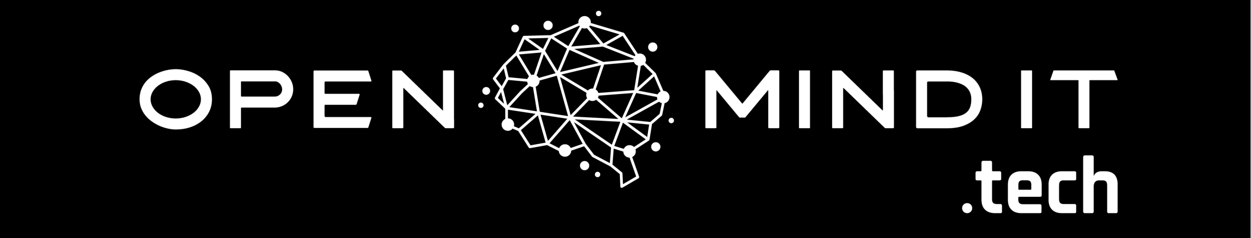 Logo OpenMind IT tech blanco